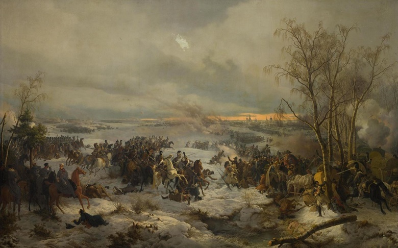 A general taken prisoner, Russia 1812 …