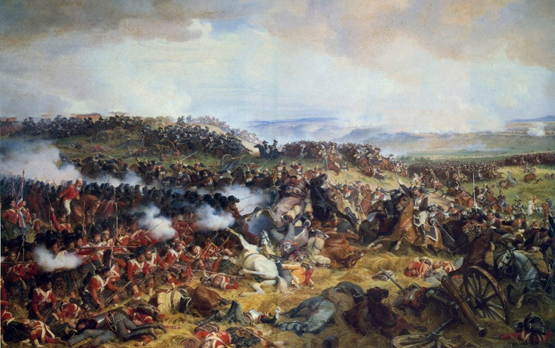 Recounting the Waterloo campaign, as witnessed by an officer …