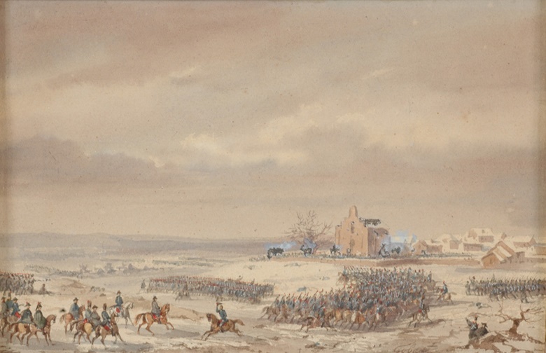 Braving the elements in Poland, 1807 …